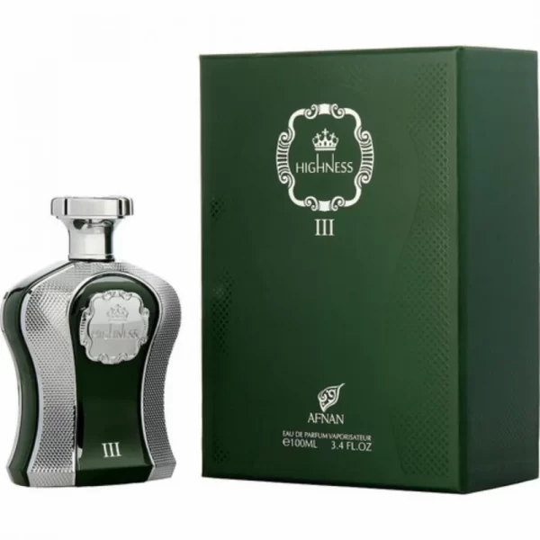 Perfume Masculino Afnan Highiness Green III EDP 100 ML - Image 4