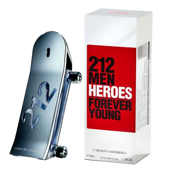 Perfume Masculino 212 Men Heroes Carolina Herrera Eau de Toilette -  90ml - Image 2