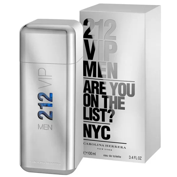 Perfume Masculino 212 Vip Men Carolina Herrera Eau de Toilette 100ml - Image 2