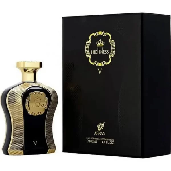 Perfume unissex Afnan Highness V Black Edp 100ml - Image 2