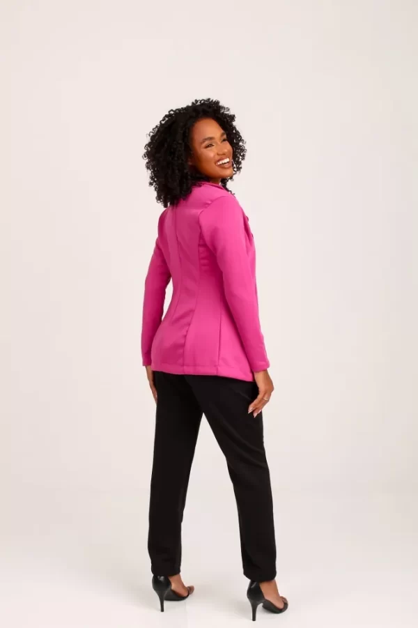 Blazer de luxo  Lady Griffe  Fucsia - Image 3