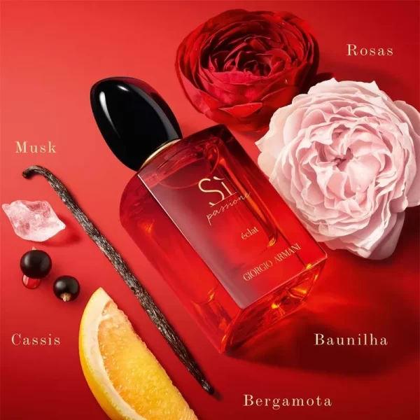Perfume Feminino Sí Passione Eclat Giorgio Armani Eau de Parfum - 100ml - Image 4